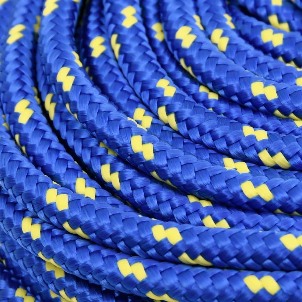 Corde de bateau Bleu 6 mm 50 m Polypropylène Maison Chic - Image 4