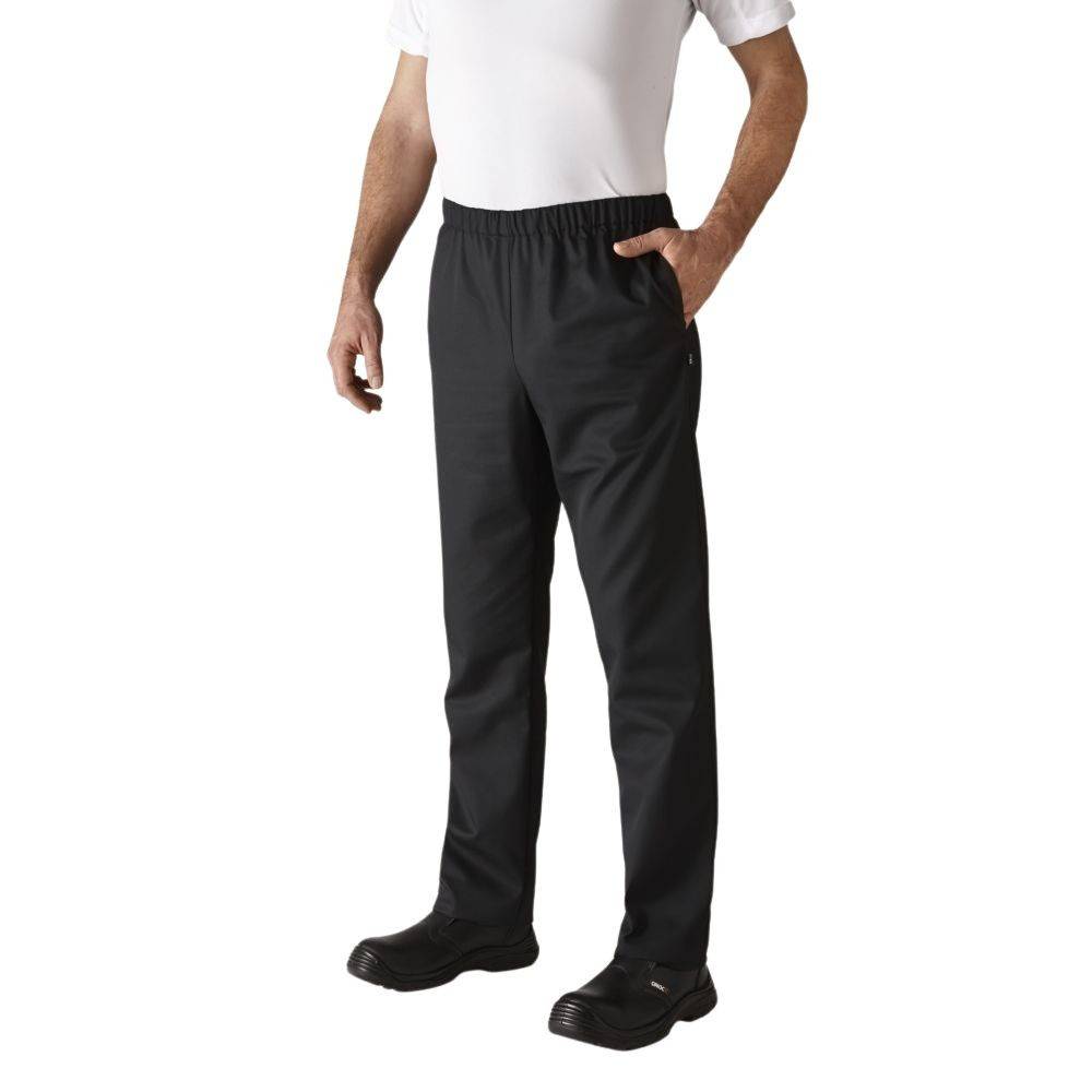 Pantalon de cuisine Robur Umini mixte Noir S