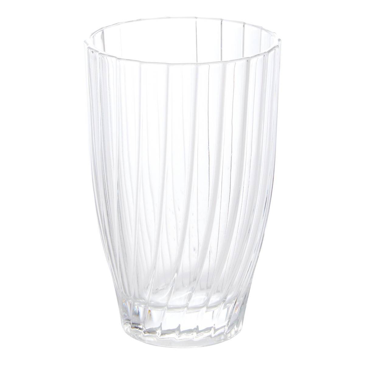 Atmosphera - Lot de 6 Gobelet haut Marg'eau transparent 340 ml - Atmosphera Créateur d'intérieur - Image 2