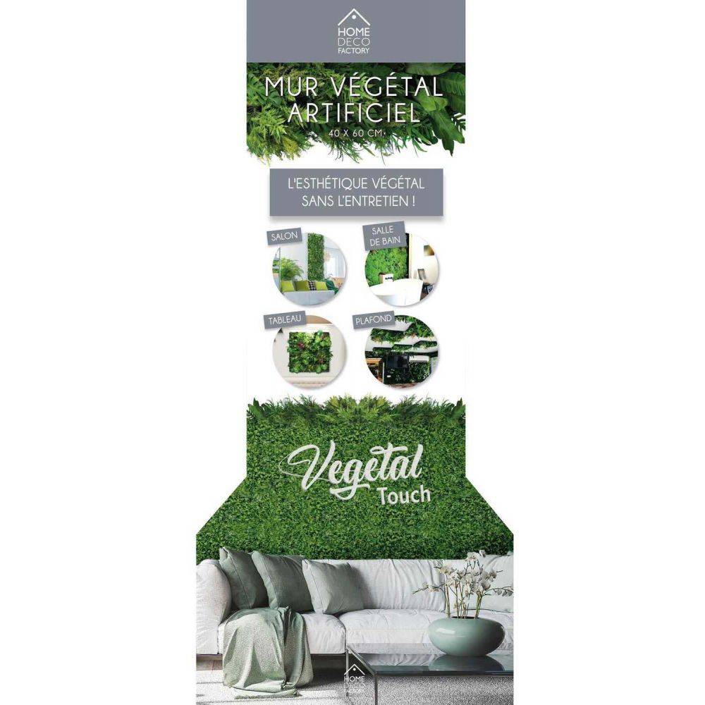 The Home Deco Factory - Mur végétal artificiel 60 x 40 cm - Image 4