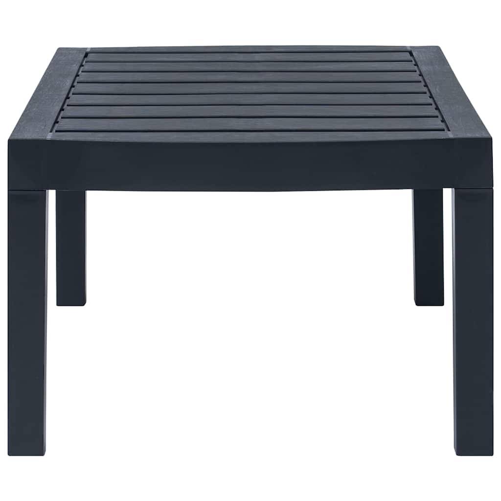 Vidaxl - Salon de jardin 3 pcs Plastique Anthracite vidaXL 45621 - Image 9