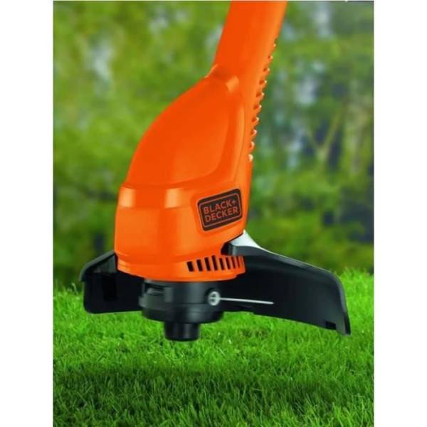 Black & Decker - Coupe-Bordures Filaire BLACK+DECKER GL310 300W 25cm - Déroulement du Fil par Frappe au Sol - Image 4