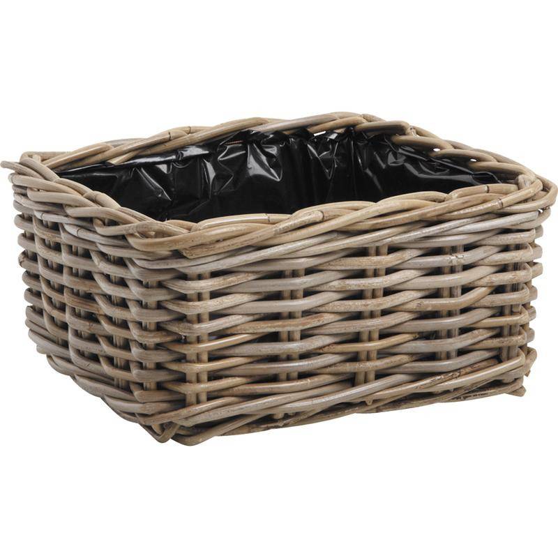 Aubry Gaspard - Jardinière carrée en poelet gris 23 x 23 cm - Aubry Gaspard - Image 1