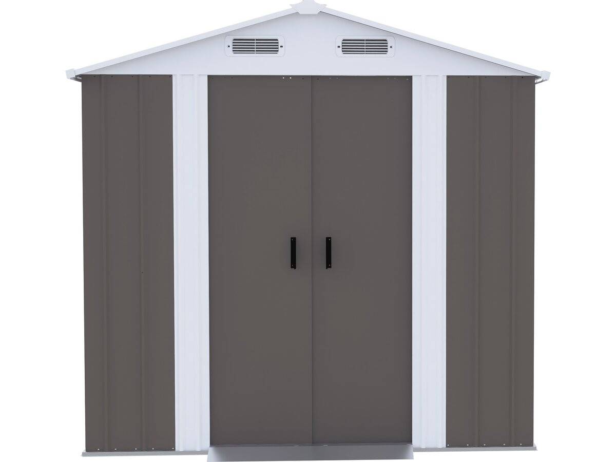 Habitat Et Jardin - Abri De Jardin Métal "dallas" - 4,12 M² - Taupe -habitat Et Jardin - Image 5