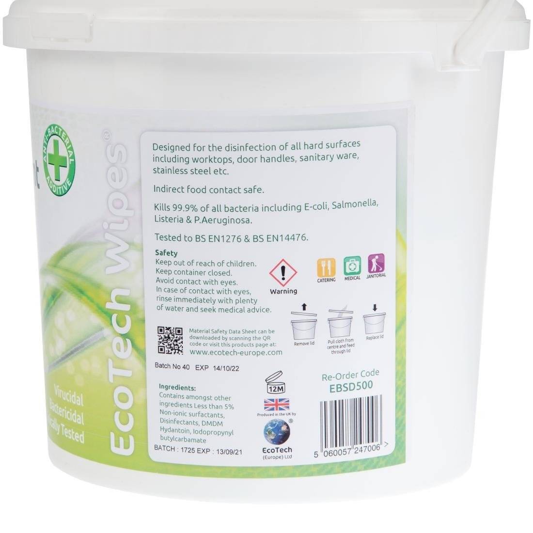 Boîte de Lingettes Désinfectantes de Surface - 500 Lingettes - Image 2
