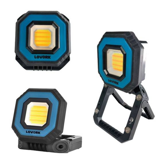 Lampe à LED rechargeable 900LM / 12W - Plusieurs modes d'éclairage - HIDA LOVORK - Image 2