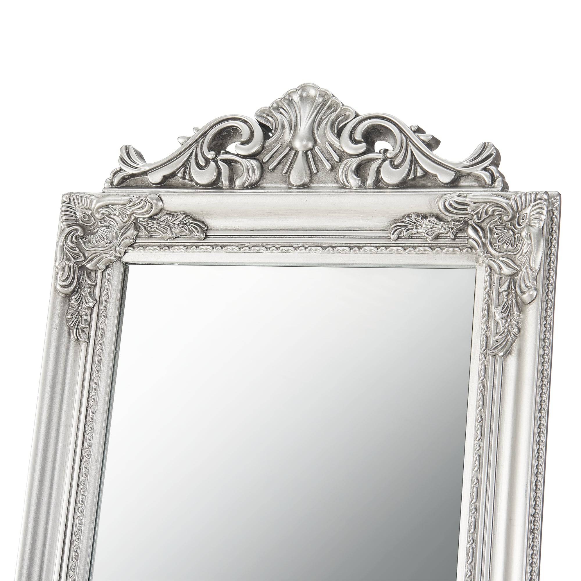 Helloshop26 - Miroir sur pied inclinable 160 x 40 cm argenté - Image 5