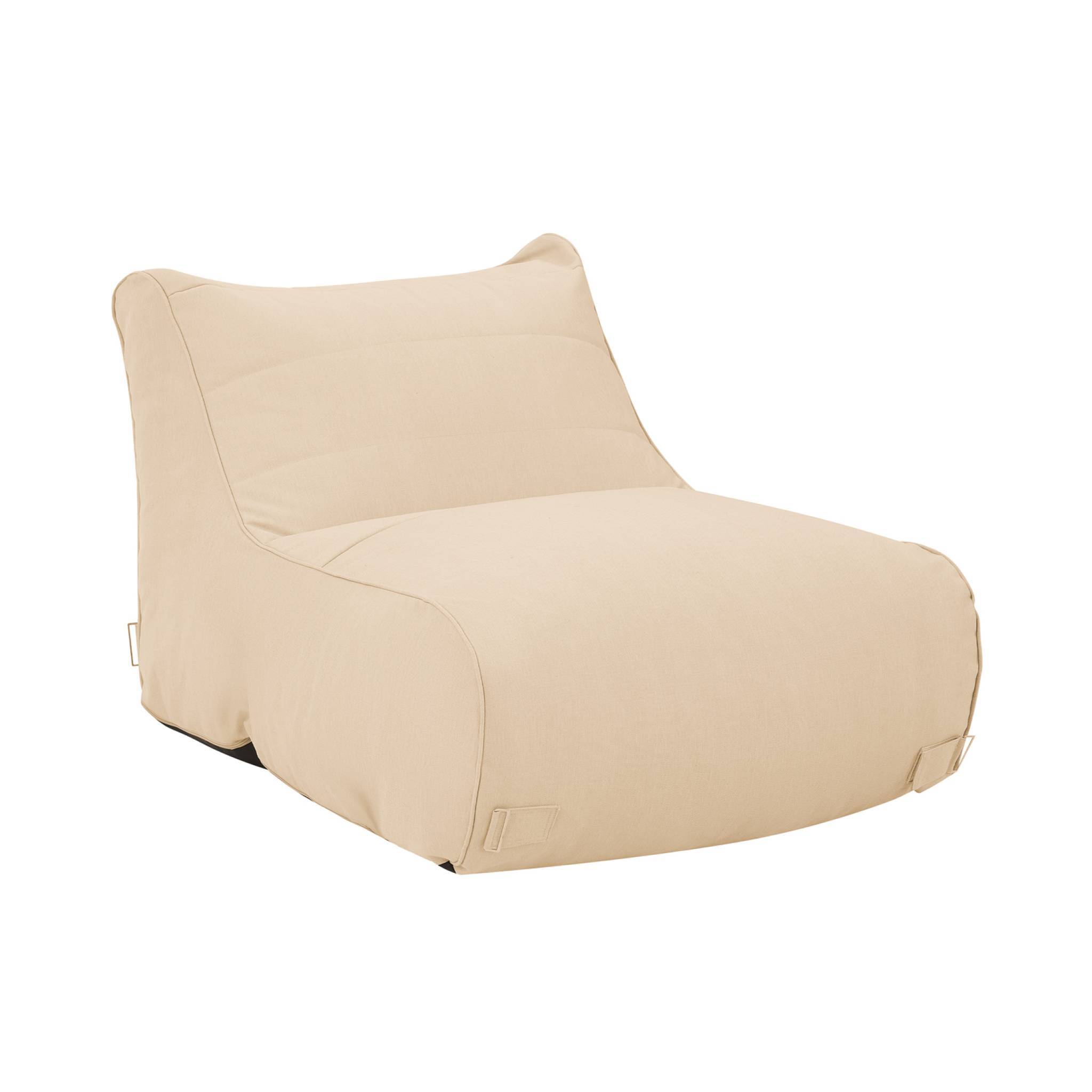 Lot de 2 chauffeuses extérieures oléfine beige - Pluma | sweeek - Image 5