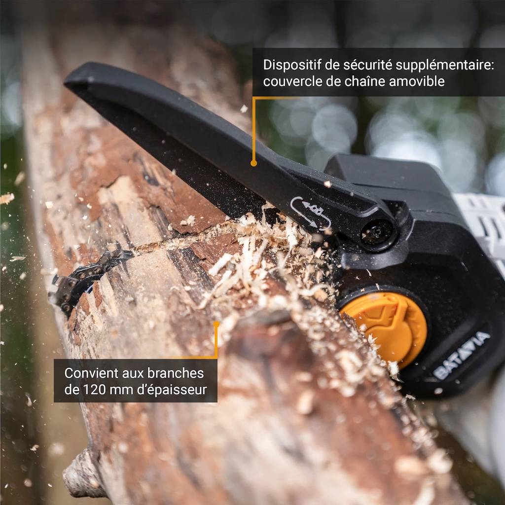 Élagueuse compacte sans fil - Nexxsaw V3 - Maxxpack 18V 6” - vendue sans batterie ni chargeur - Image 5