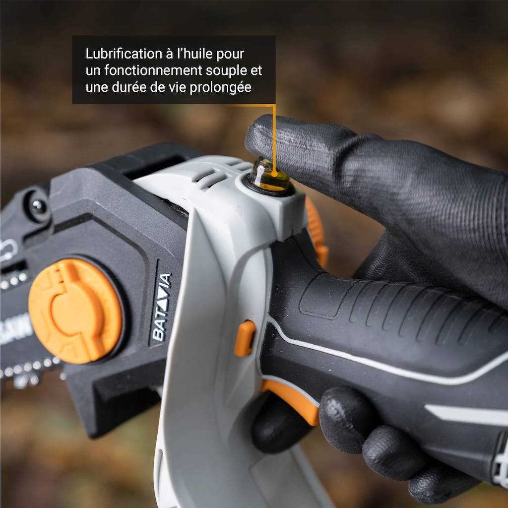 Élagueuse compacte sans fil - Nexxsaw V3 - Maxxpack 18V 6” - vendue sans batterie ni chargeur - Image 3