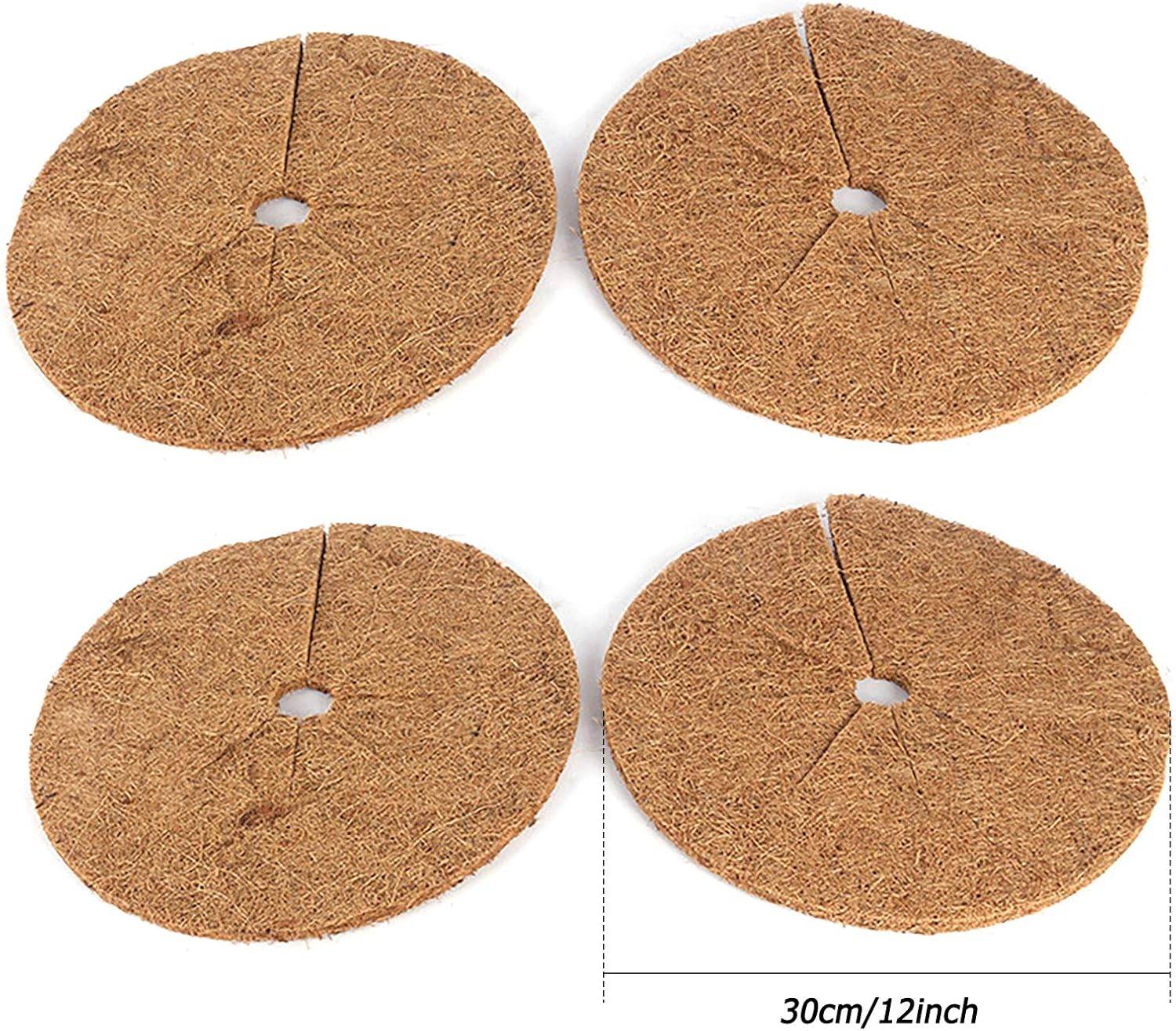 Lytech - Disque de paillage coco - 4 pièces 30cm, protection pour plantes - Lytech - Image 7