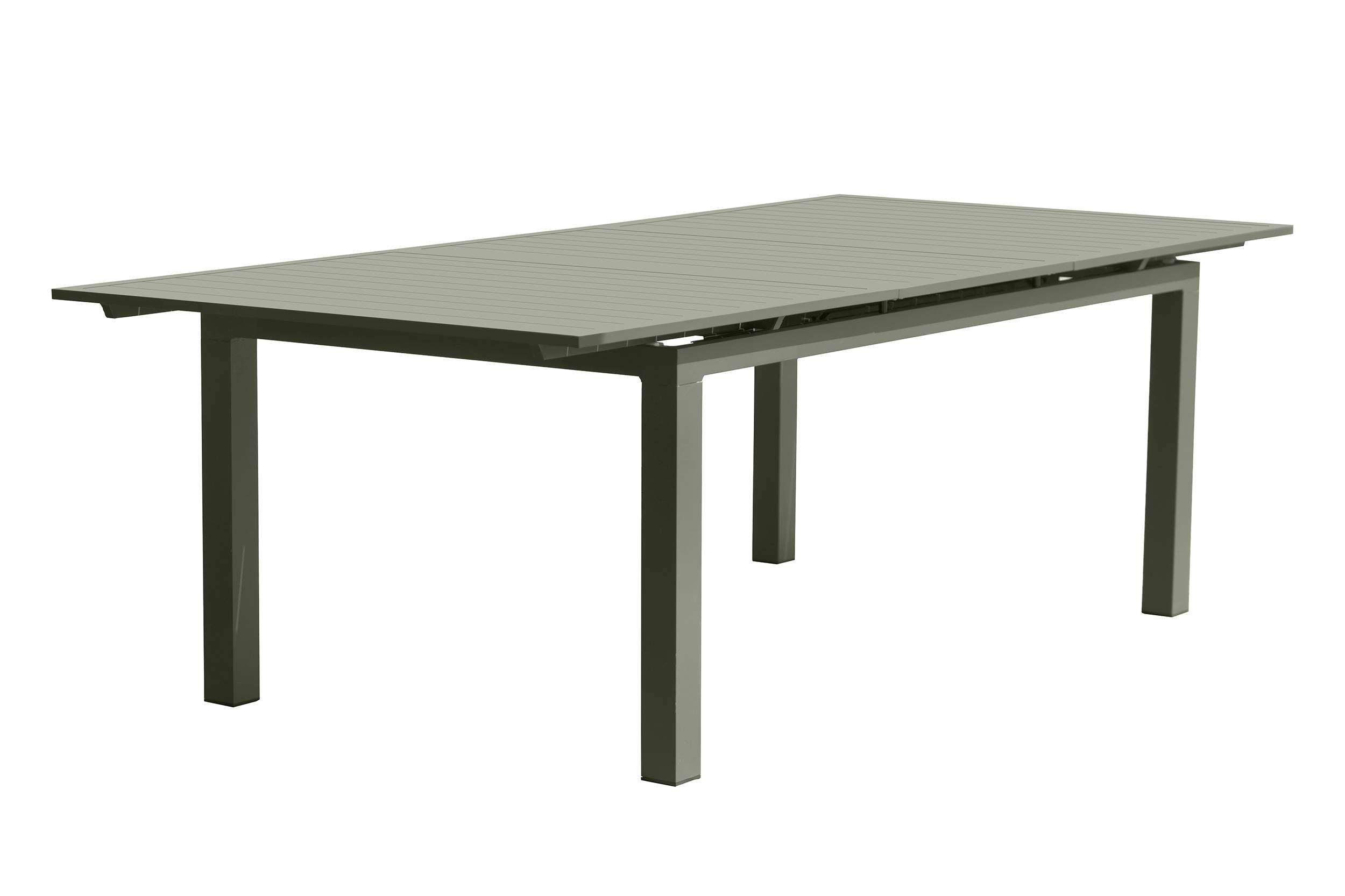 Dcb Garden - Table de jardin MIAMI 240/300 cm en aluminium kaki - DCB GARDEN - Image 5
