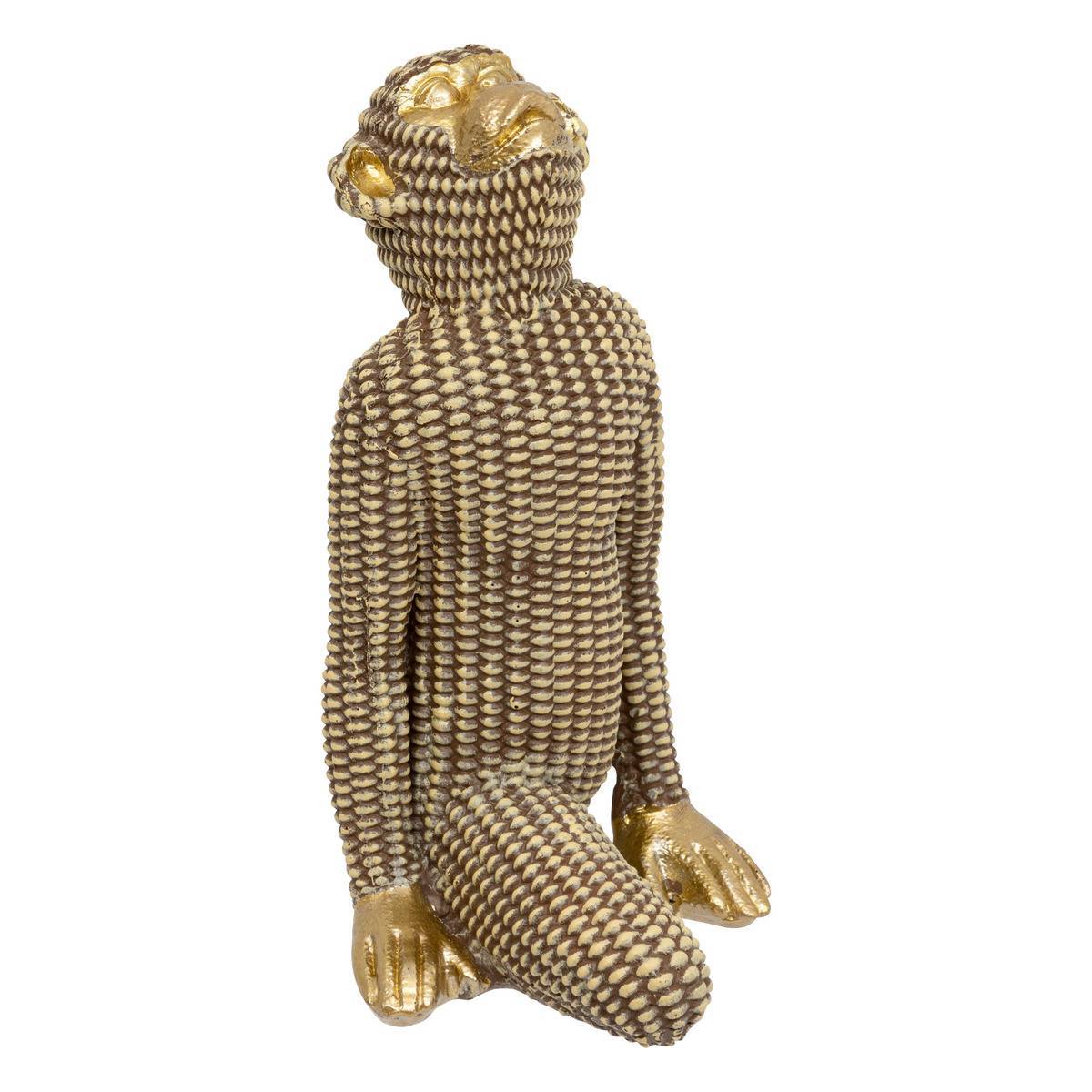 Atmosphera - Statue singe yoga H18cm - Atmosphera Créateur d'intérieur - Image 4