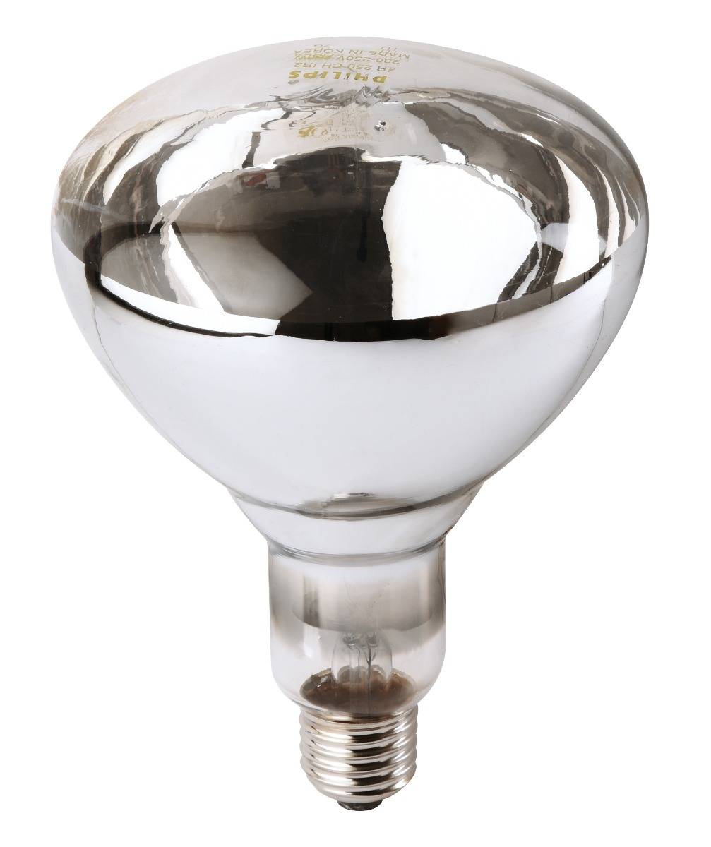 Ampoule PHILIPS IR à vis blanche 150W - Image 1