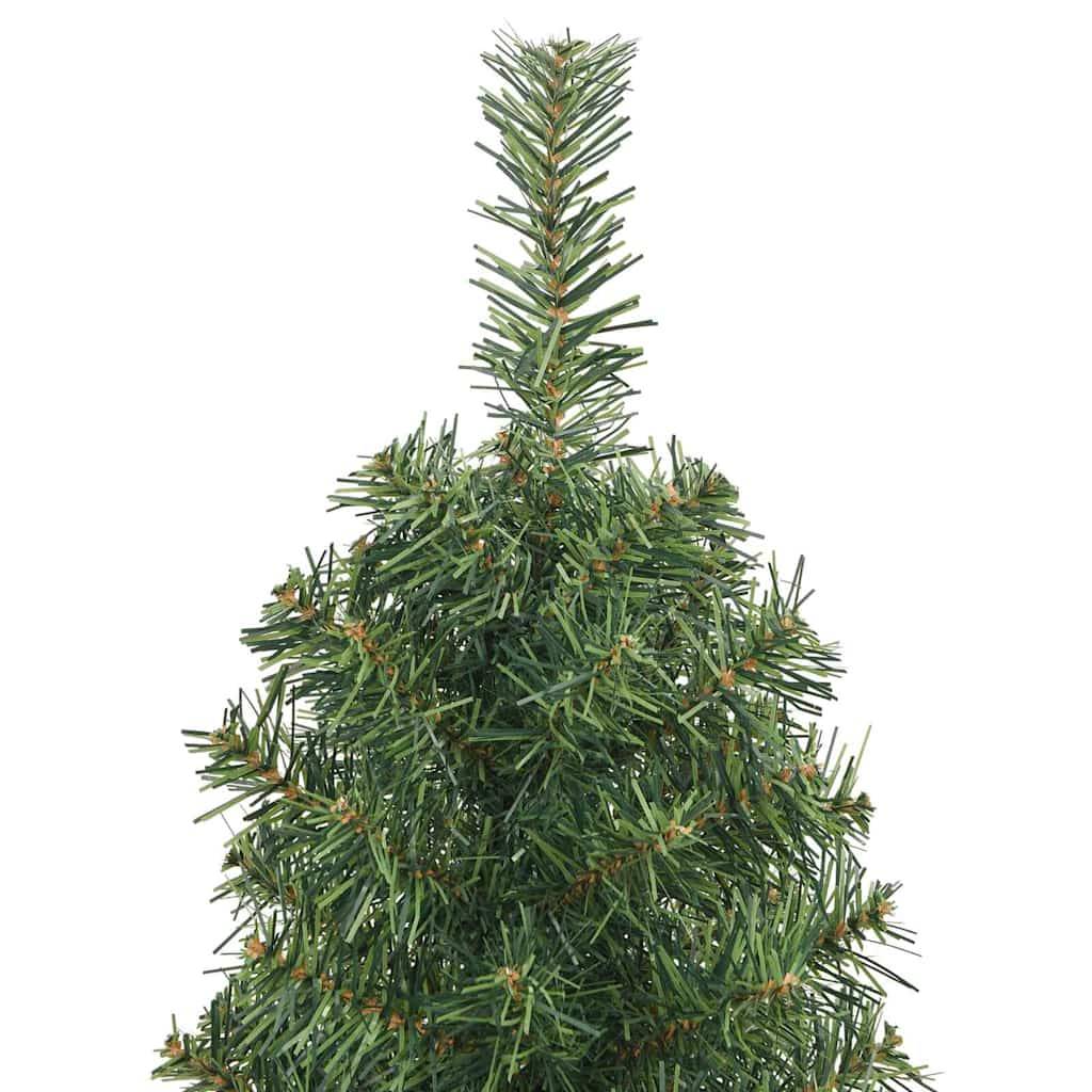 ComfortXL - Petit Sapin de Noël Artificiel 120 cm Vert, Prêt à Poser avec LED et Décorations – ComfortXL Outdoor Living - Image 8