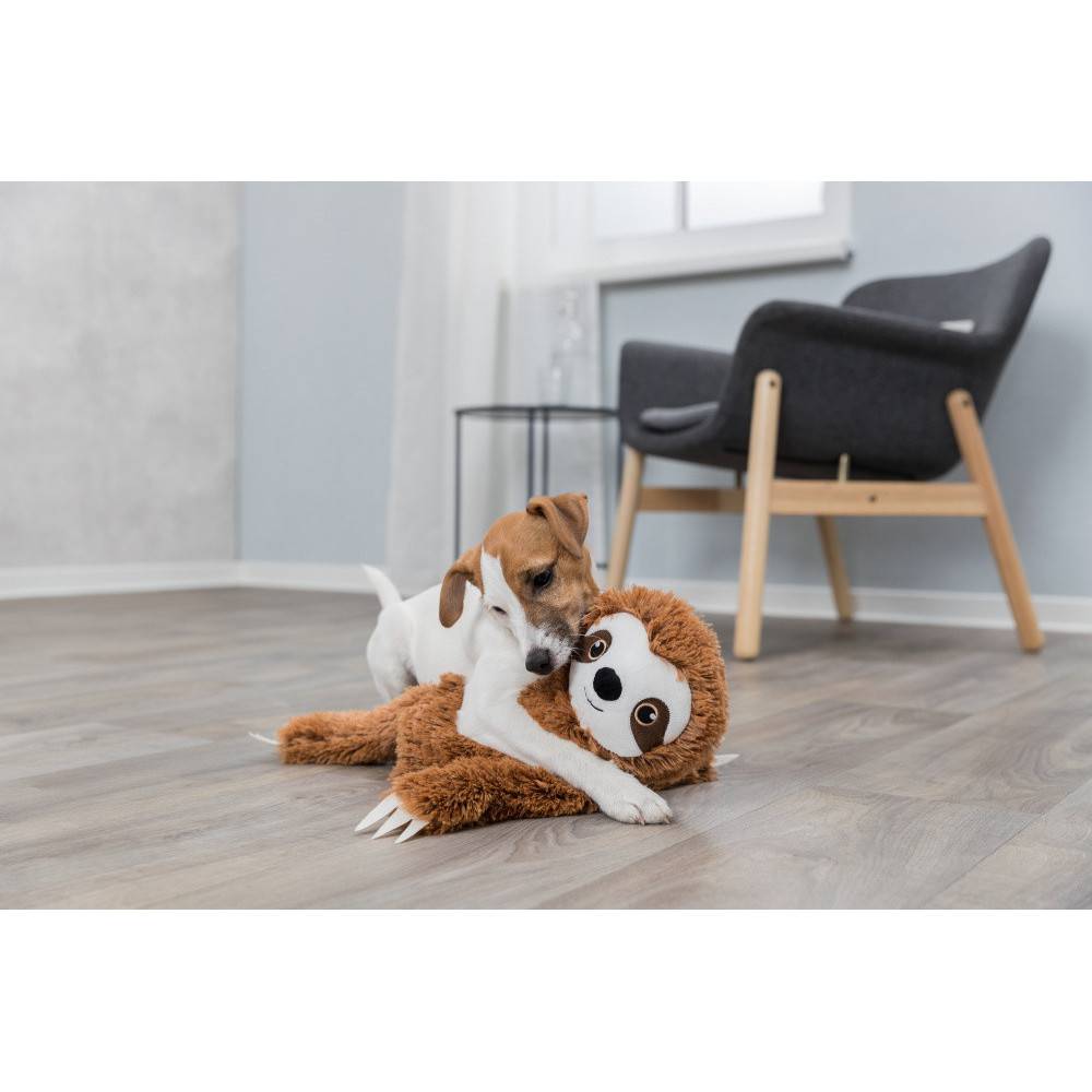 Animallparadise - Paresseux en peluche  hauteur 53 cm Pour chiens - Image 3