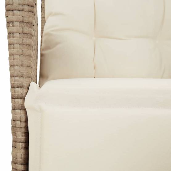 Prolenta Premium - Chaises de jardin rotin beige 57 x 61 x 93 cm - Prolenta premium p3142.2 - Image 10