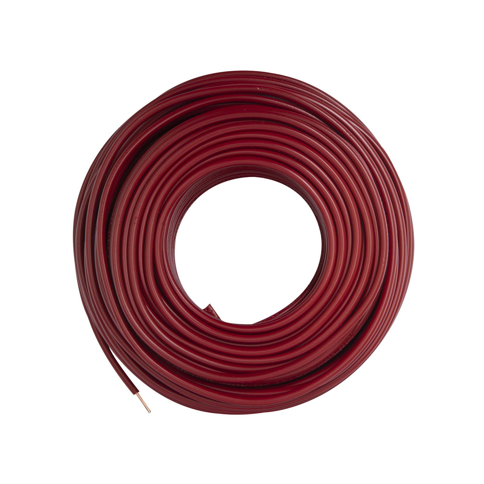 Zenitech - Câble électrique HO7V-U 2,5mm2 Rouge - 25m - Image 4