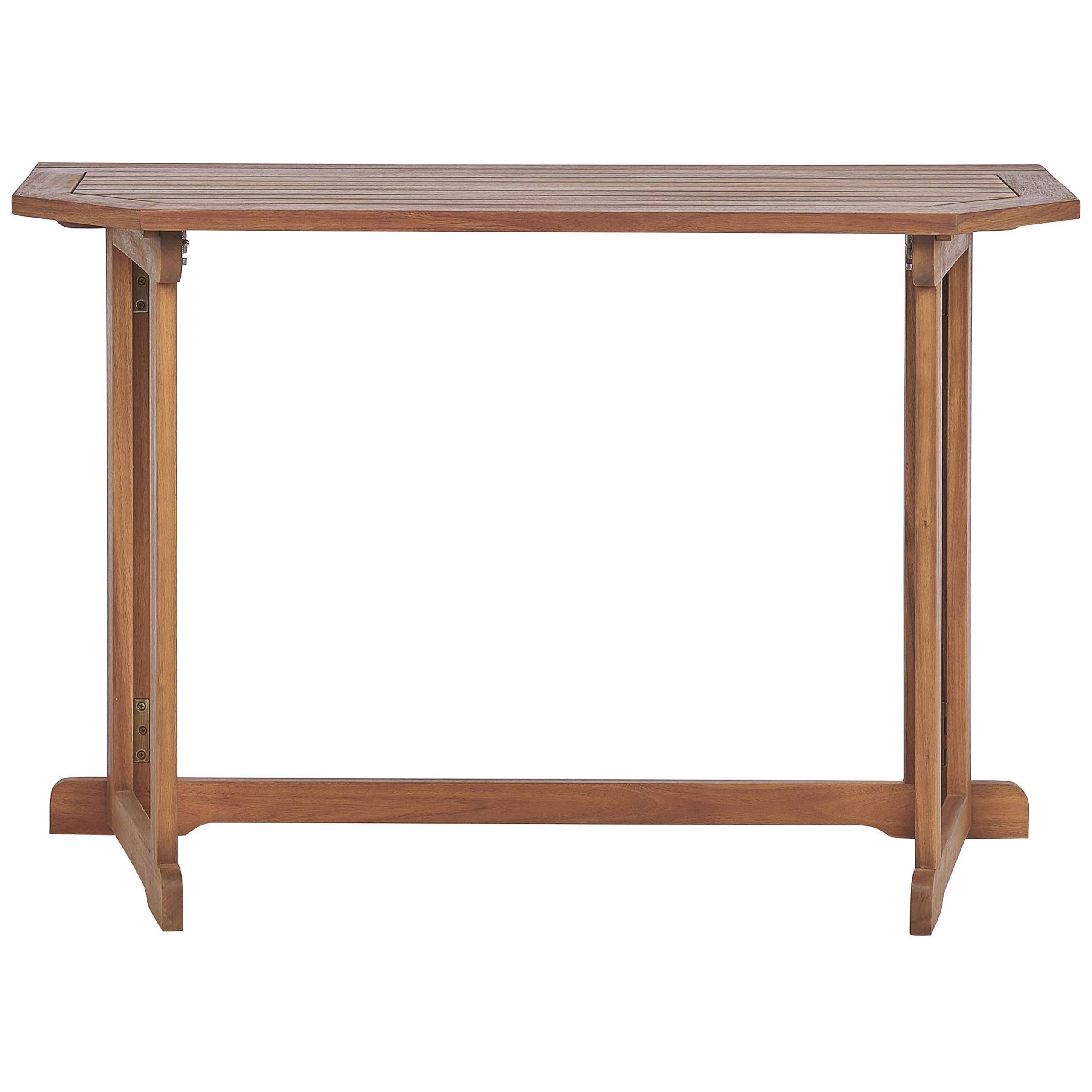 Beliani - Set de bistrot, 4 Personnes Acacia Marron TREIA - 160x100x92- Beliani - Image 8