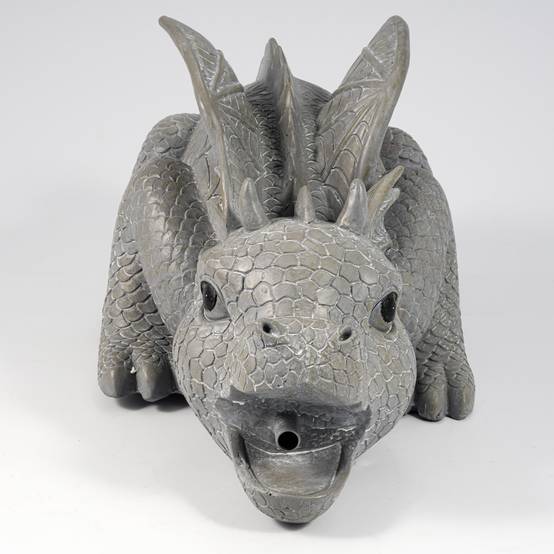 esotec gargouille DRAGON figure de bassin de jardin avec pompe de bassin jeu d'eau 101655 - Image 8
