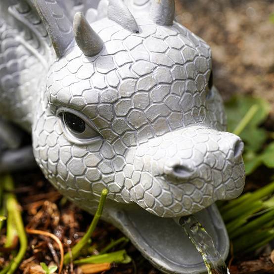 esotec gargouille DRAGON figure de bassin de jardin avec pompe de bassin jeu d'eau 101655 - Image 5