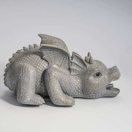 esotec gargouille DRAGON figure de bassin de jardin avec pompe de bassin jeu d'eau 101655 - Image 4