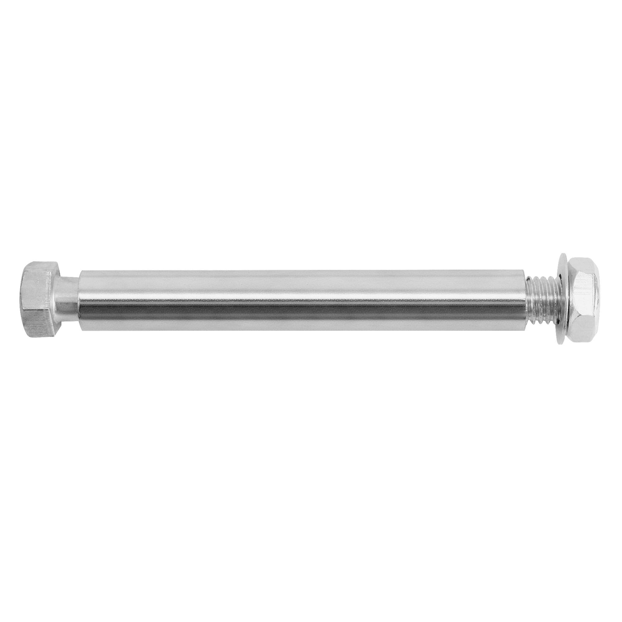 Ecd-Germany - 2 x 15" Roue brouette gomme plein PU bleu 4.80 / 4.00-8 Ø 390 mm axe inclus - Image 4