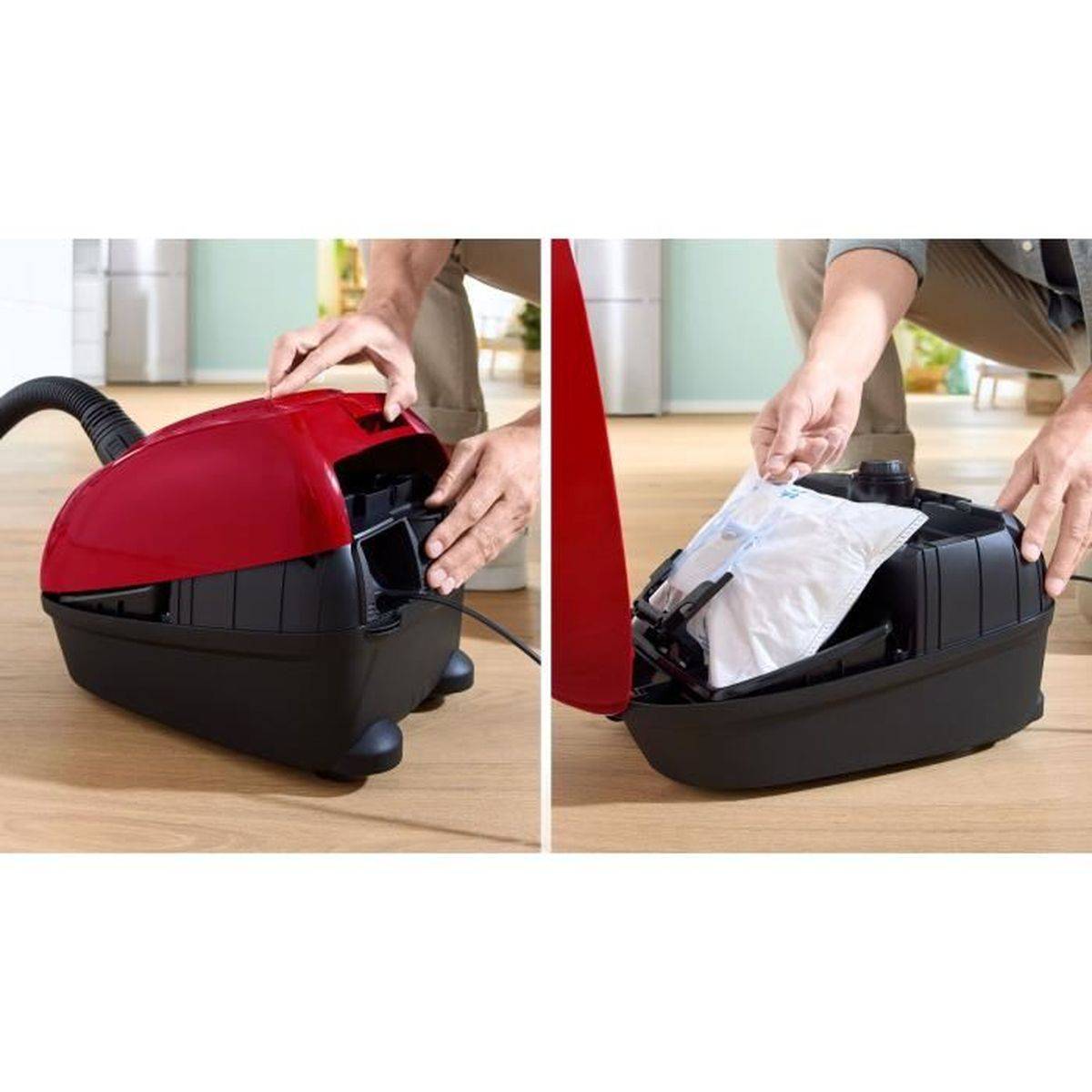 Bosch - Aspirateur avec sac Bosch Series 4 BGB38RD2 HEPA 600 W, portée 10 m, sac 4 L - BOSCH - Image 5