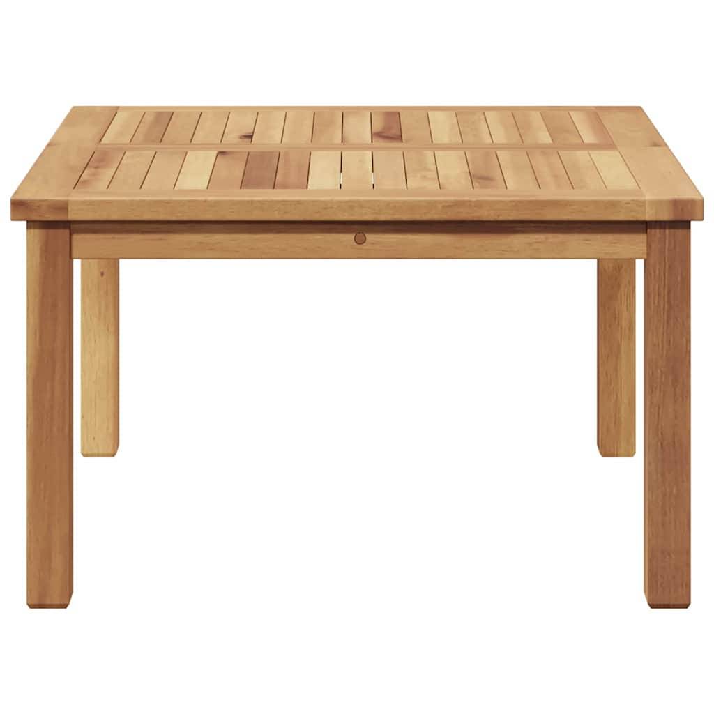 Table basse bois de teck massif marron 60 x 60 x 36 cm - PANGIVO - Image 6