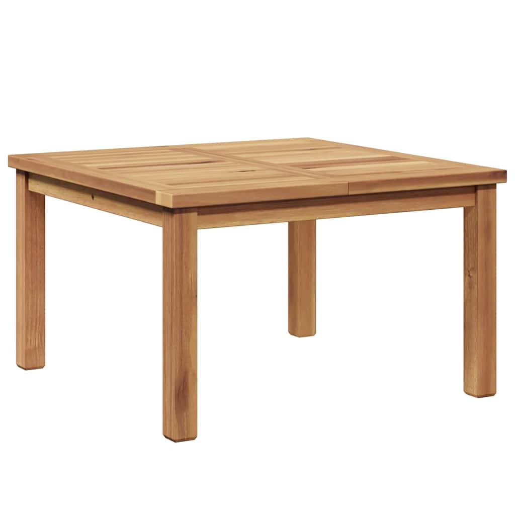 Table basse bois de teck massif marron 60 x 60 x 36 cm - PANGIVO - Image 7