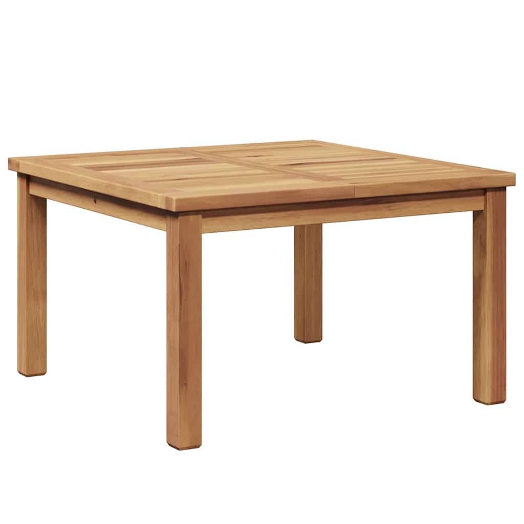 Table basse bois de teck massif marron 60 x 60 x 36 cm - PANGIVO - Image 2