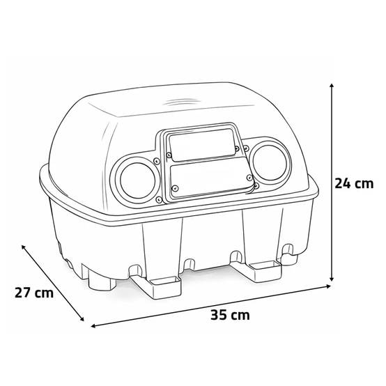 Couveuse semi automatique 12 oeufs River Systems Egg Tech 12 River Systems - Image 10