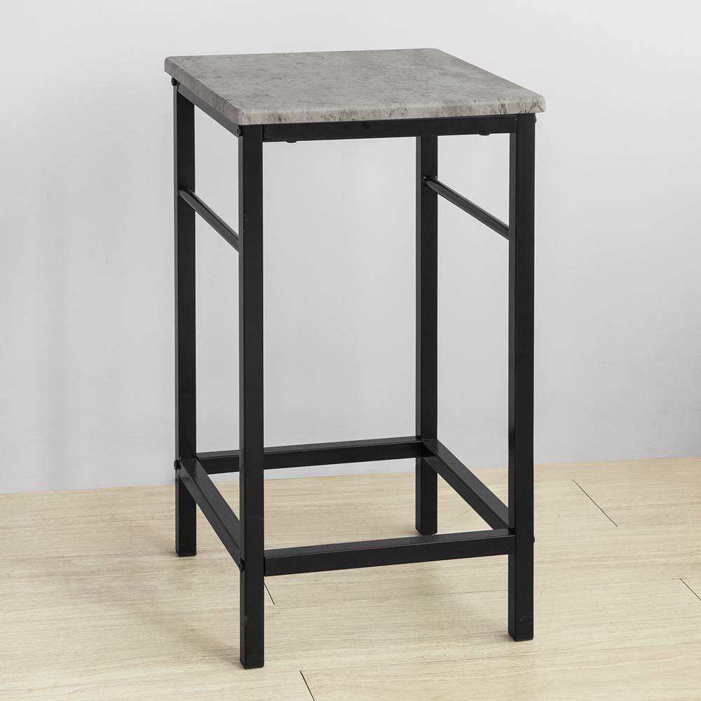 SoBuy Table et 2 Tabourets de Bar Bistrot Hauts pour Cuisine, Salon, Salle à Manger - Image 10