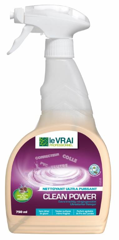 Clean Power Prêt à l'Emploi 750ml - Lot de 4 Colis de 6 - Action Pin