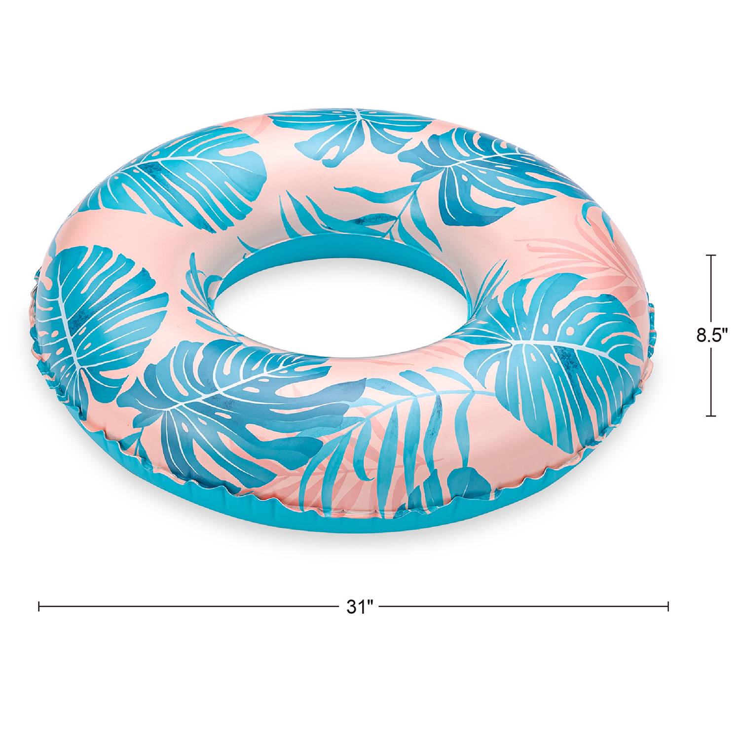 Bouée Funsicle bleue et rose pour piscine  79x22cm - Image 5