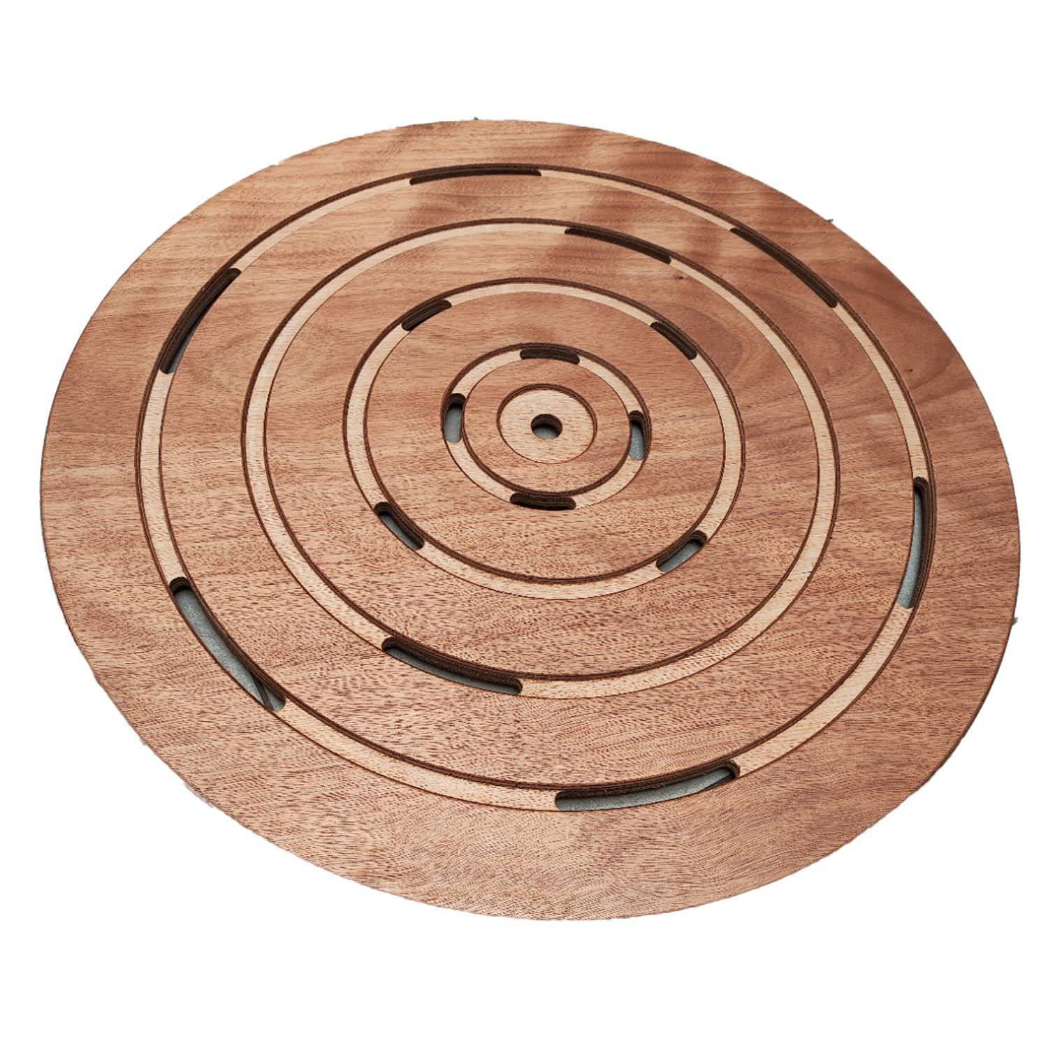 Receveur De Douche Rond Sined Wood Okume - Image 2