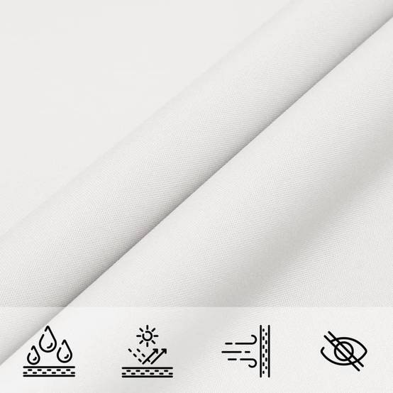 Coussin/parasol polyuréthane blanc 5 x 6 m - Prolenta premium p354.7 - Image 8