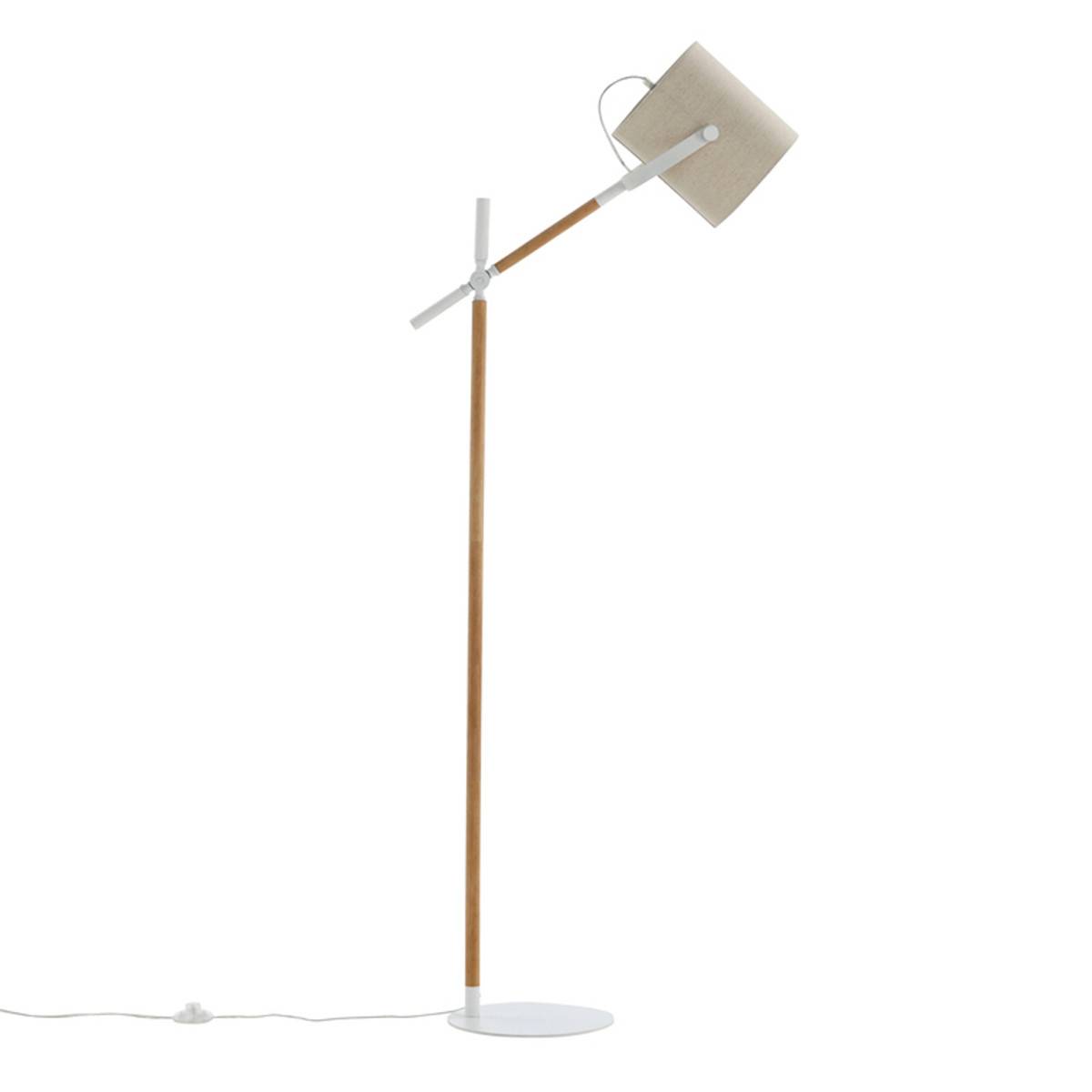 Lampadaire Design "Dennis" 156cm Blanc - Image 1