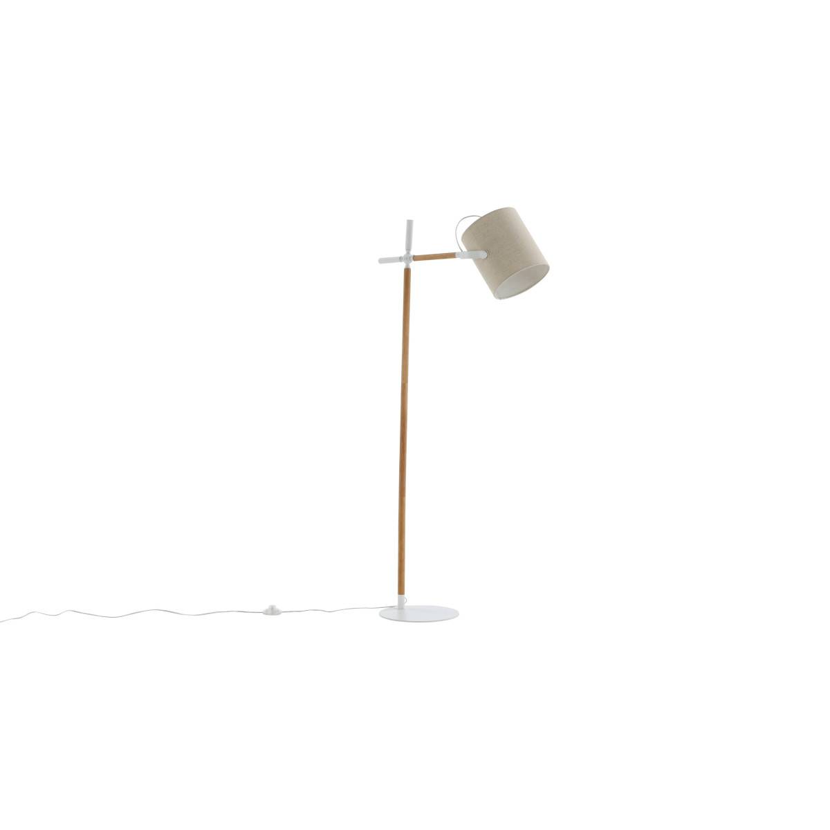 Lampadaire Design "Dennis" 156cm Blanc - Image 4