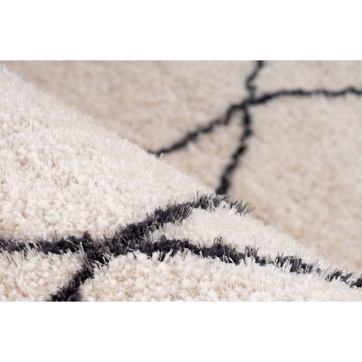 Tapis Motif Géométrique "Orlando" Ivoire 200 x 290 cm - Image 3