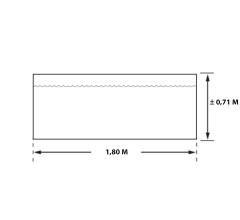 Habrita - Habillage bois hexagonal pour spas et piscines gonflables / largeur extérieure 2,35 m x largeur intérieure bord à bord 1,84 m x hauteur 0,71 m - Image 4