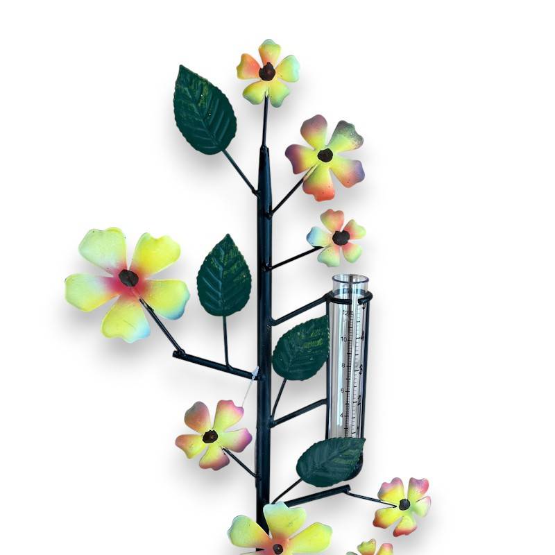 La Grande Prairie - Tuteur pluviomètre fleurs 168x19x7cm - Image 4