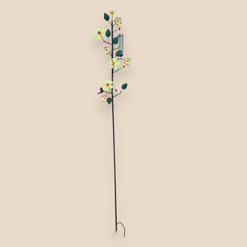 La Grande Prairie - Tuteur pluviomètre fleurs 168x19x7cm - Image 1