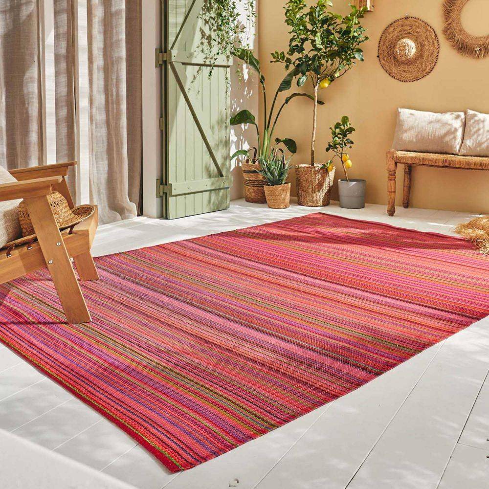 Jardindeco - Tapis extérieur en polypropylène Spargi 1746 violet 120 x 160 cm - Image 2