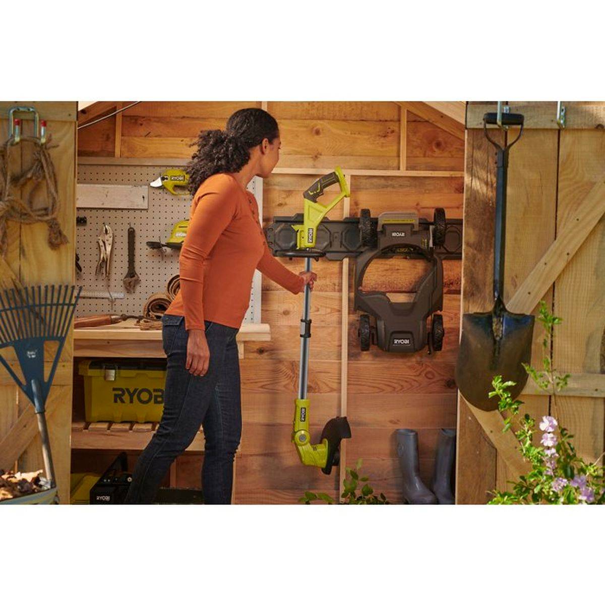 Ryobi - Tondeuse 3 en 1 RYOBI - RY18LMC30A-0 - 18V One+ - coupe 30 cm - Sans batterie ni chargeur - Image 5