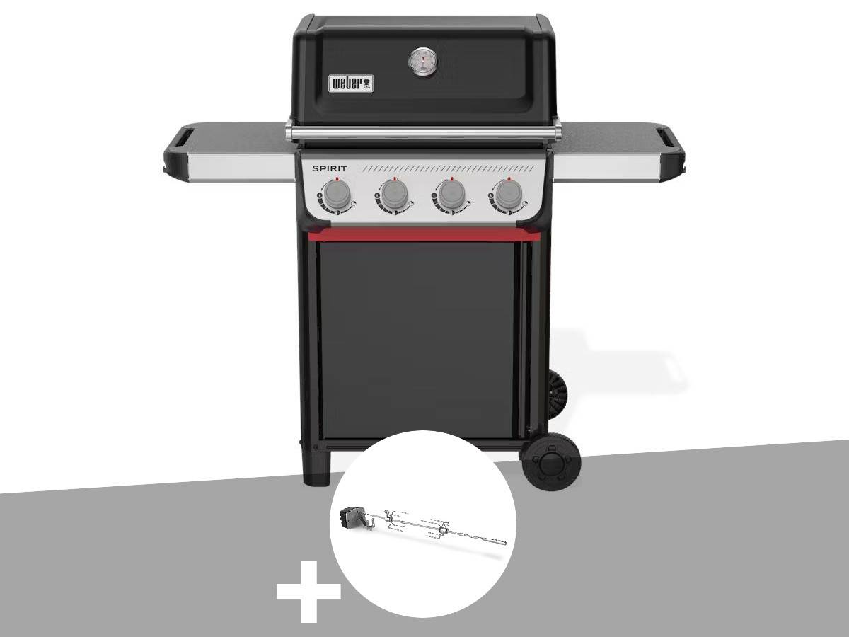 Weber - Barbecue à gaz Spirit E-410 + Rôtissoire - Weber - Image 1