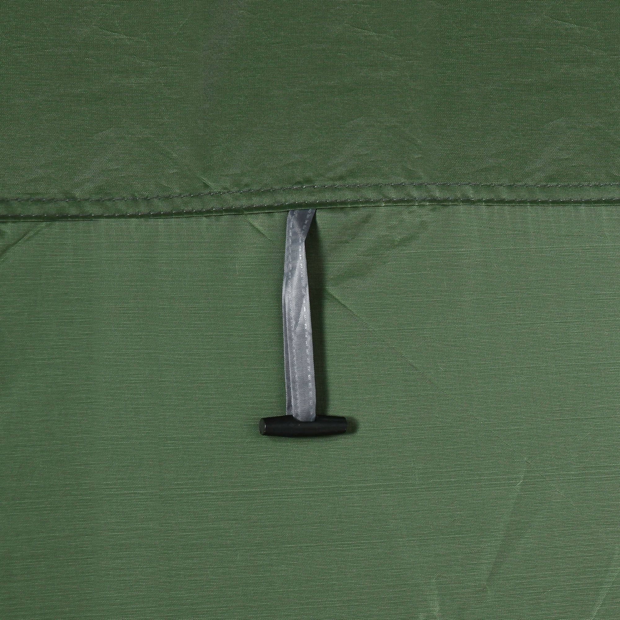 ComfortXL - Tente de douche pop-up Polyester pour camping ouverture automatique 126x124x198cm Vert - ComfortXL Outdoor Living - Image 10