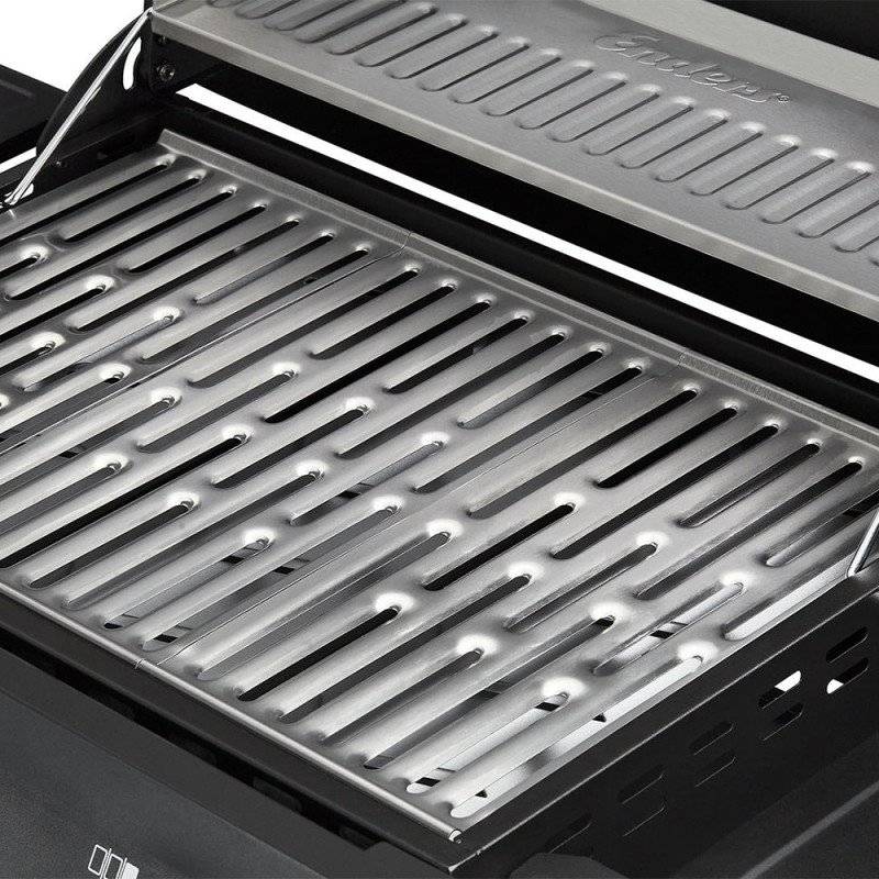 Barbecue gaz San Diego Next 3 - ENDERS - 3 brûleurs Inox - Surface de cuisson 50,5 x 33 cm - Grille inox - Tablettes - 6,75 kW - Image 4
