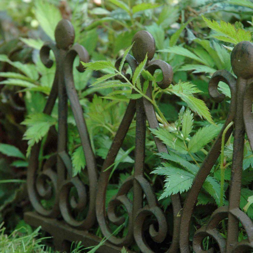 Esschert Design - Bordurette en fonte à planter Charme Lot de 10 - Image 4