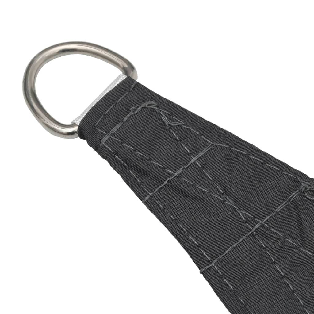 Helloshop26 - Voile d'ombrage parasol tissu oxford rectangulaire 6 x 8 m anthracite - Image 4